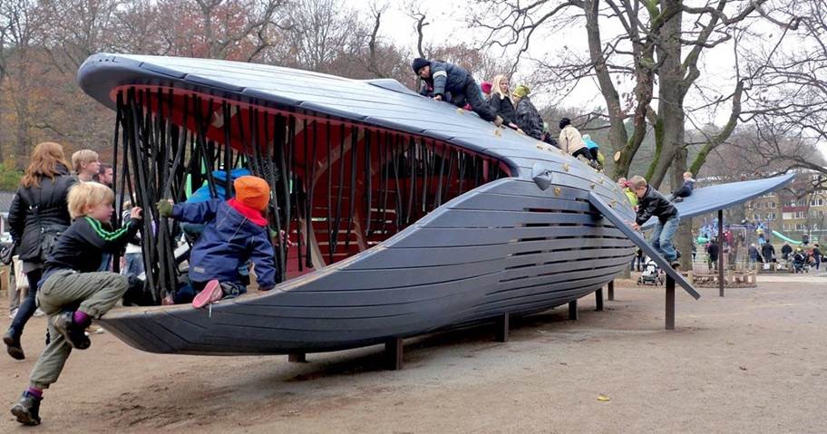 The Blue Whale at the Monstrum playground