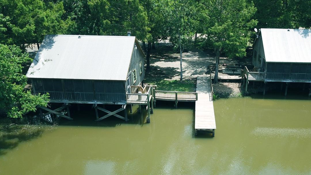 Lake Fausse Point State Park cabins