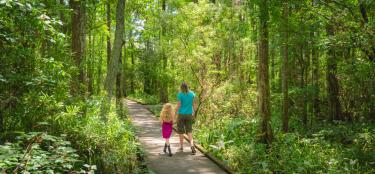 Boardwalk at Fairview Riverside State Park