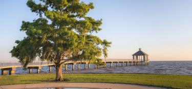 Pier at Fontainebleau State Park