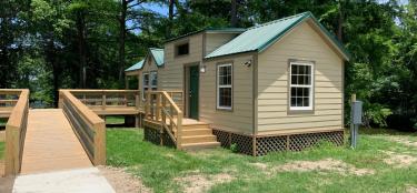 Lake Bruin State Park cabins