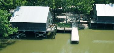 Lake Fausse Point State Park cabins