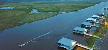 Bayou Segnette cabins