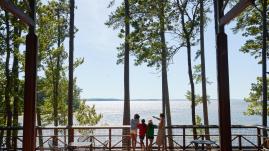 Take in the lake views at South Toledo Bend State Park