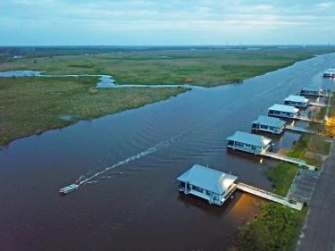 Bayou Segnette cabins