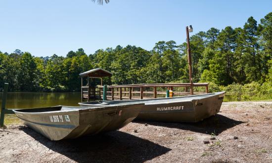 Rent a boat at South Toledo Bend State Park