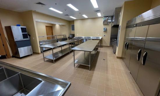 commercial kitchen