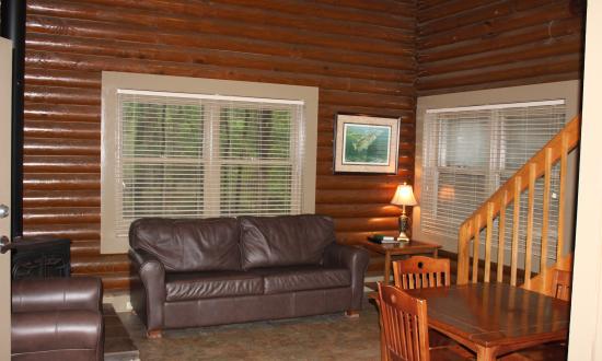 cabin internal living room