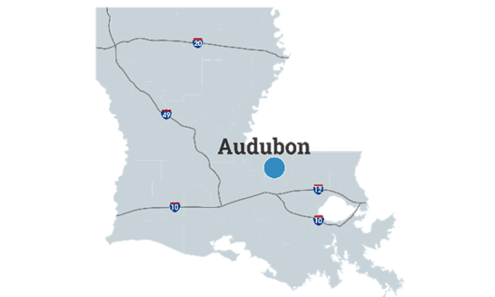 Audubon Map view