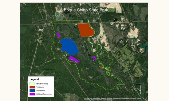Aerial map image of Bogue Chitto State Park