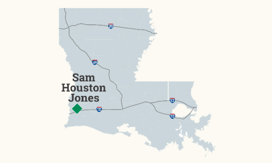Sam-Houston-Jones-State-Park-map