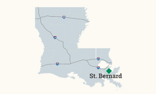 St-Bernard-State-Park-map