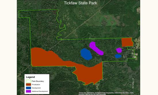 Tickfaw-State-Park-Legend-Map