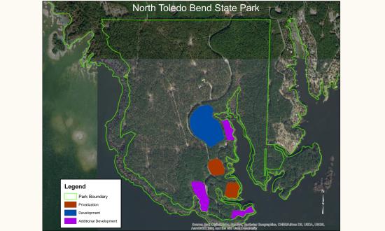 North-Toledo-Bend-State-Park satellite Map 